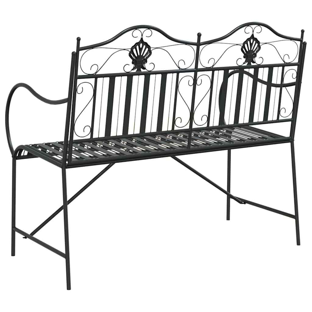 Tuinbank Zwart 103,5 x 59 x 89 cm Staal