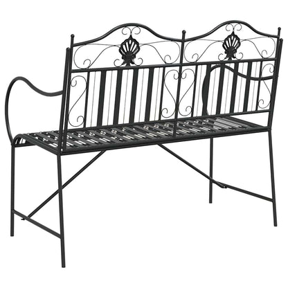 Tuinbank Zwart 103,5 x 59 x 89 cm Staal