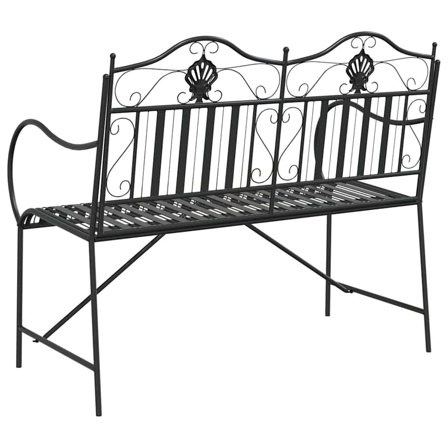 Tuinbank Zwart 103,5 x 59 x 89 cm Staal
