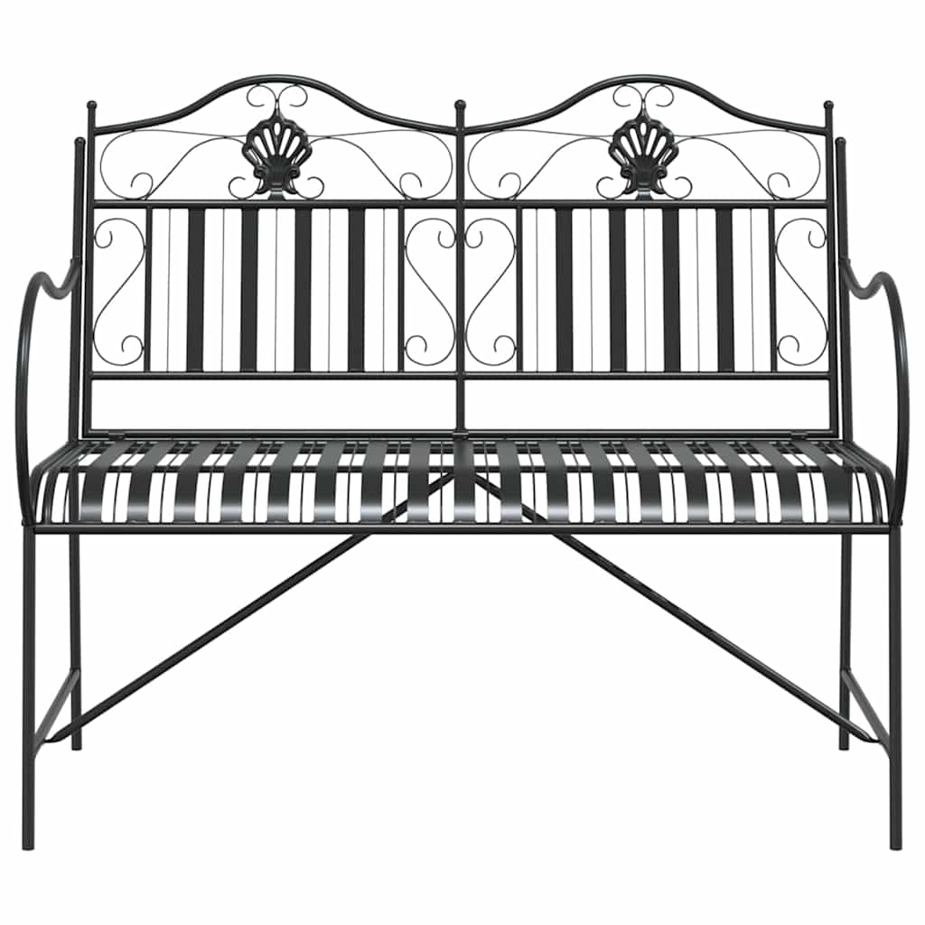 Tuinbank Zwart 103,5 x 59 x 89 cm Staal