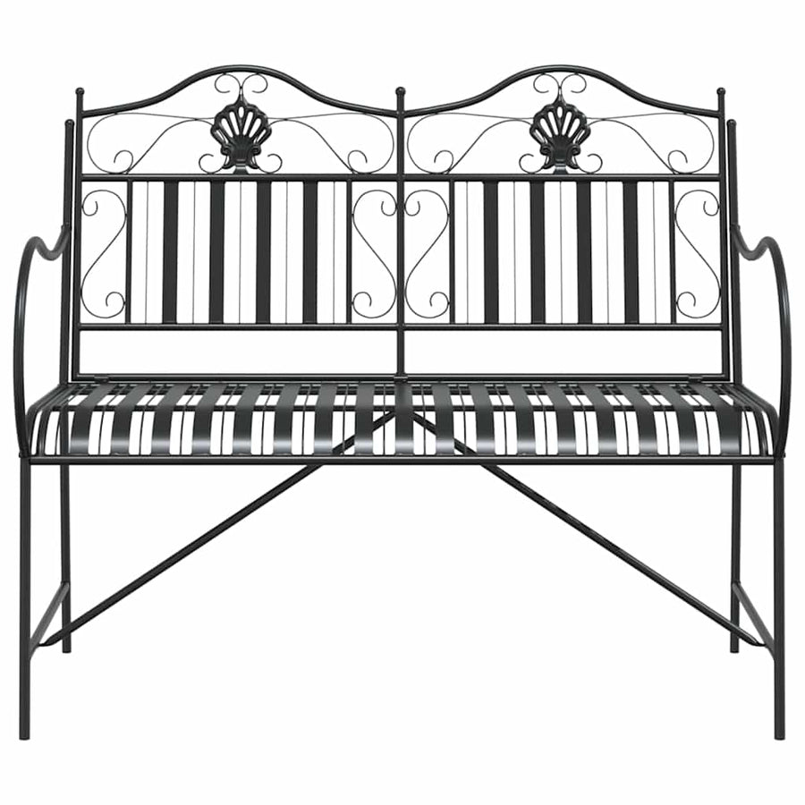 Tuinbank Zwart 103,5 x 59 x 89 cm Staal