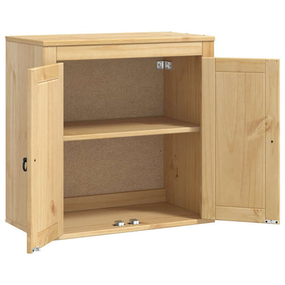 Kast met plank Honing 60 x 32 x 40 cm Massief grenenhout