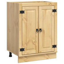 Kast met plank Honing 60 x 46 x 81,5 cm Massief grenenhout