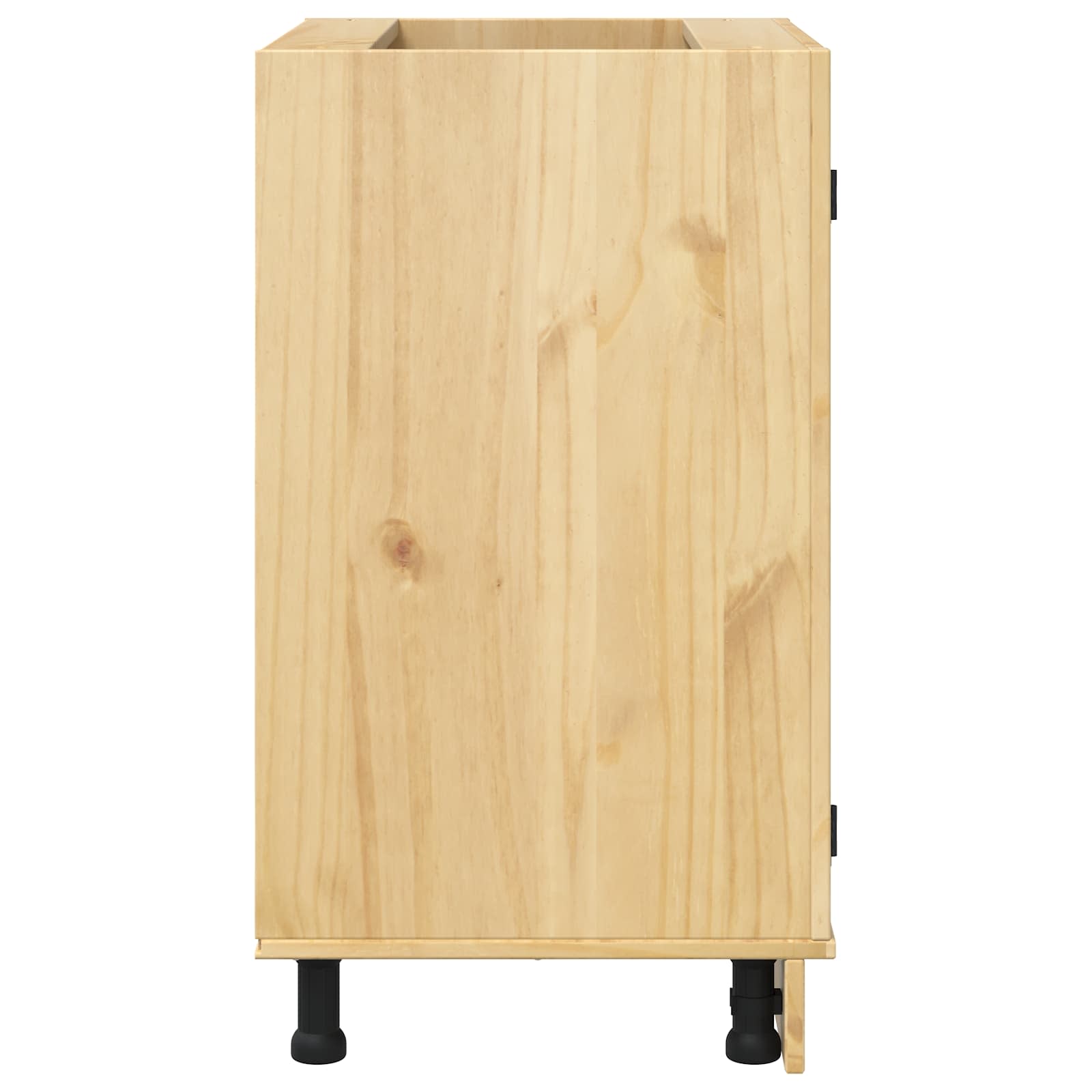 Kast met plank Honing 60 x 46 x 81,5 cm Massief grenenhout
