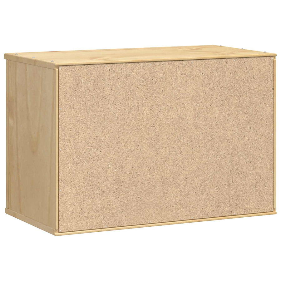 Kast met opslag Honing 60 x 32 x 40 cm Massief grenenhout