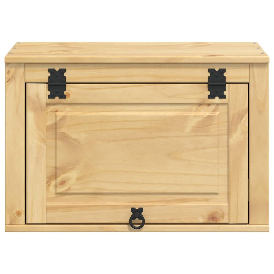 Kast met opslag Honing 60 x 32 x 40 cm Massief grenenhout