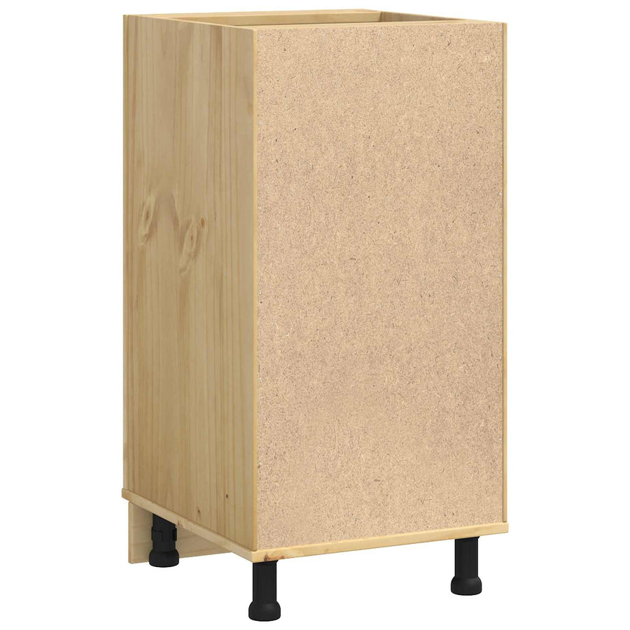 Kast met lade Honing 40 x 46 x 81,5 cm Massief grenenhout
