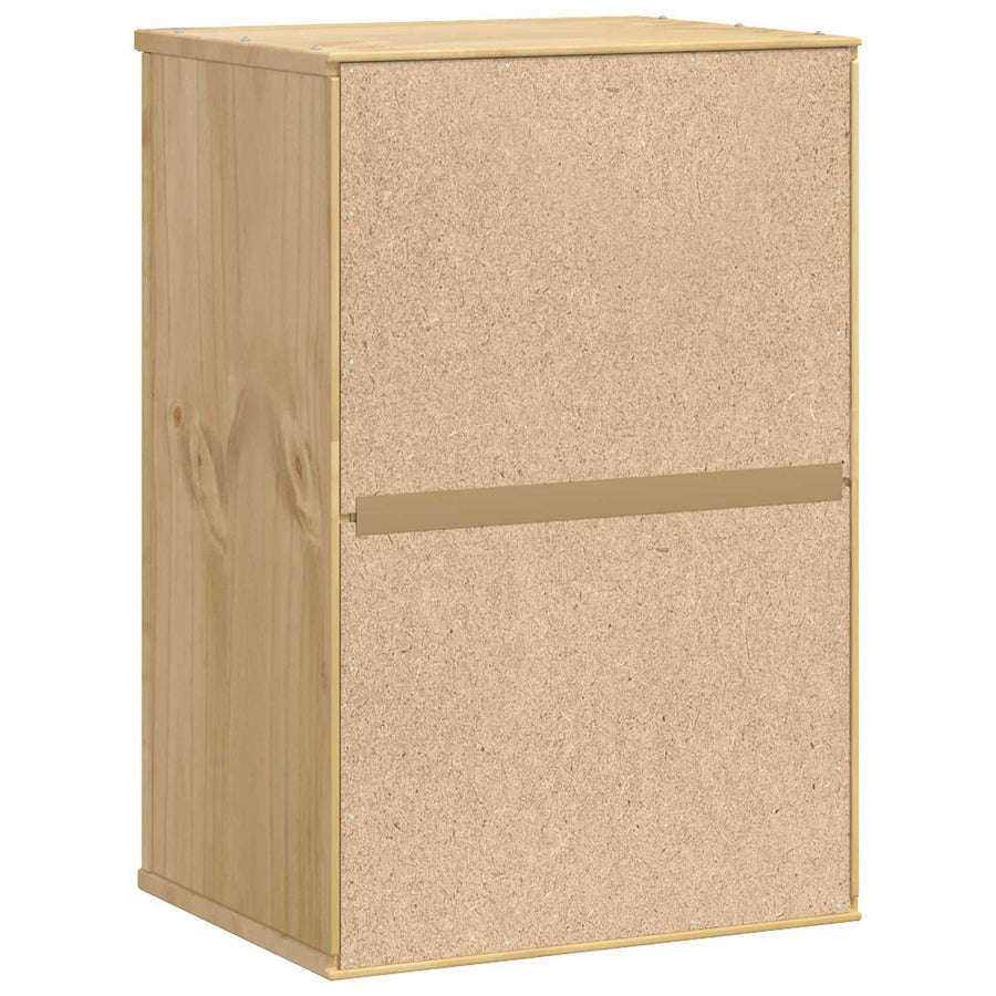 Kast met plank Honing 60 x 32 x 40 cm Massief grenenhout