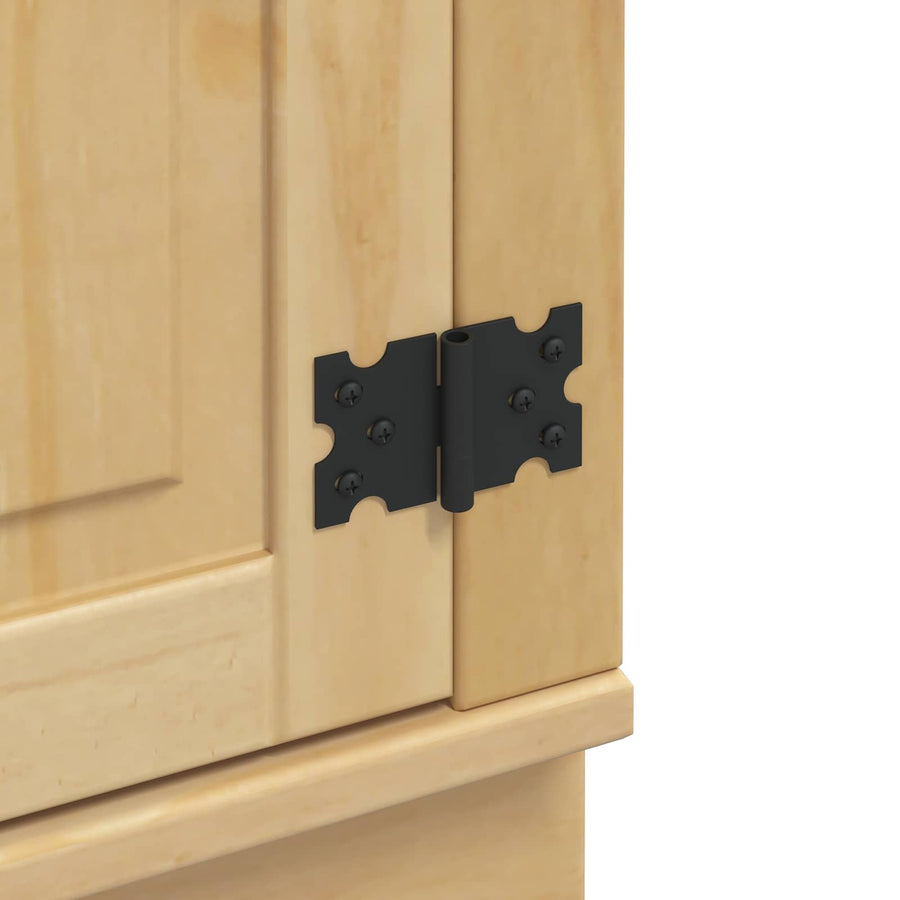 Kast met plank Honing 80 x 46 x 81,5 cm Massief grenenhout