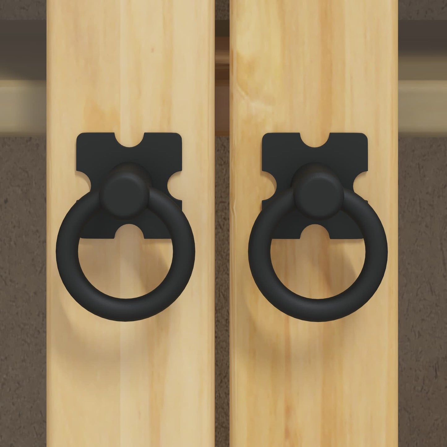 Kast met plank Honing 60 x 32 x 40 cm Massief grenenhout