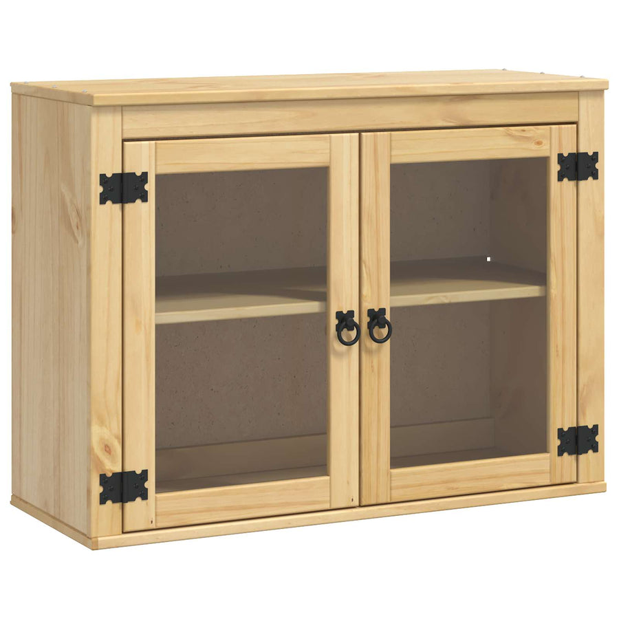Kast met plank Honing 60 x 32 x 40 cm Massief grenenhout