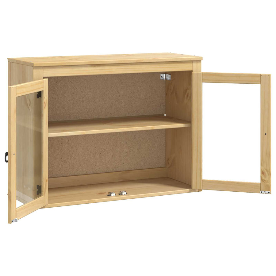 Kast met plank Honing 60 x 32 x 40 cm Massief grenenhout