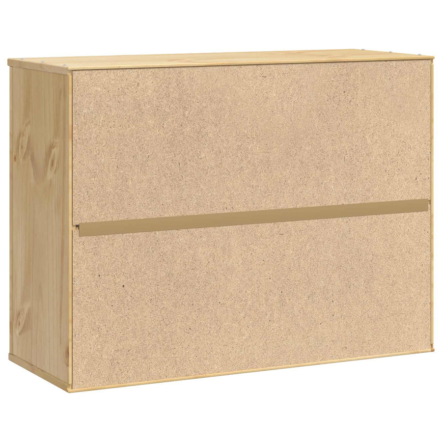 Kast met plank Honing 60 x 32 x 40 cm Massief grenenhout