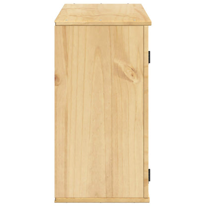 Kast met plank Honing 60 x 32 x 40 cm Massief grenenhout