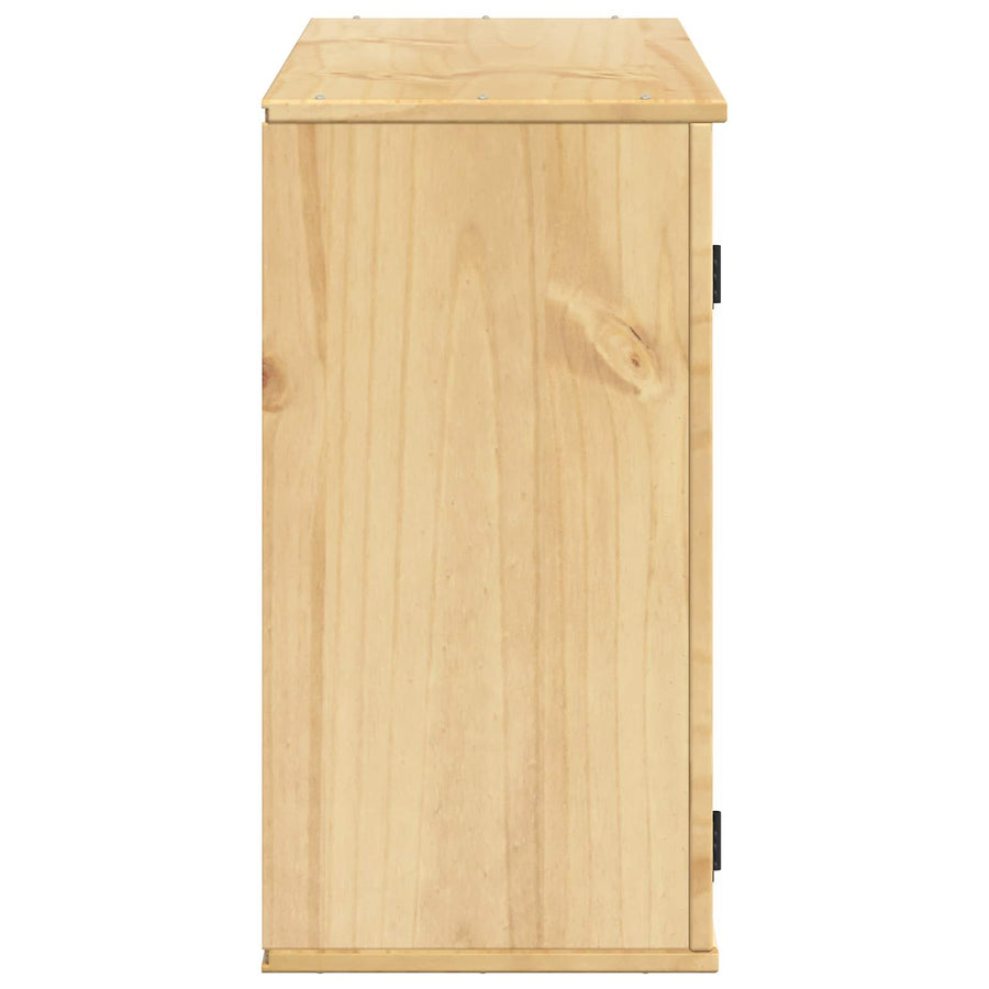 Kast met plank Honing 60 x 32 x 40 cm Massief grenenhout