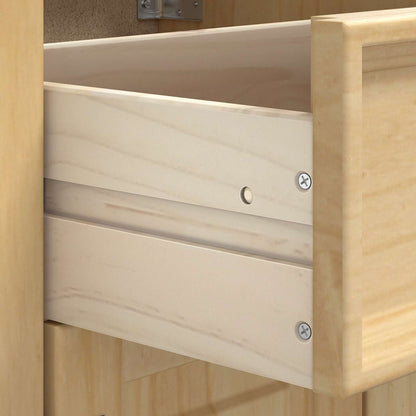 Kast met lade Honing 40 x 46 x 81,5 cm Massief grenenhout