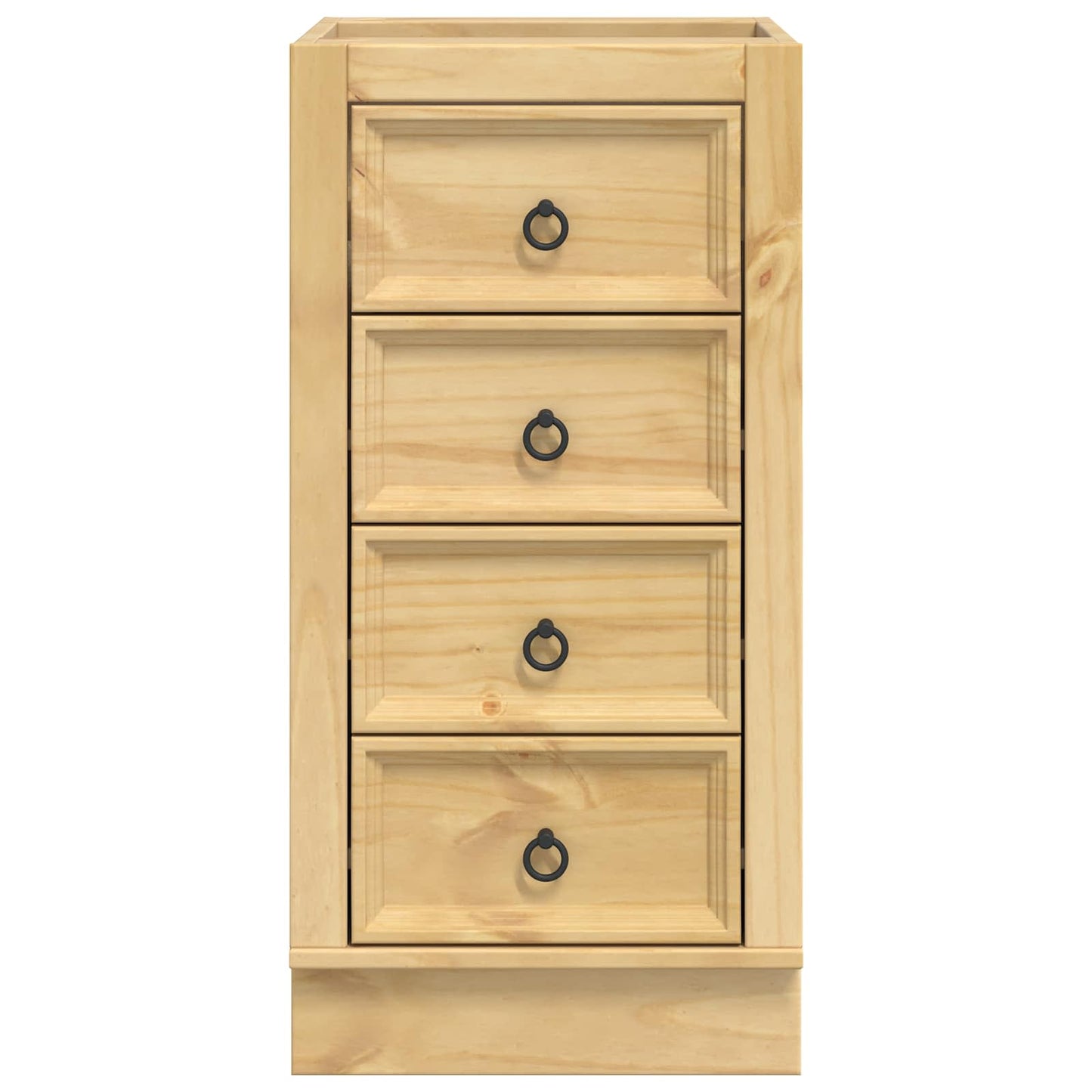 Kast met lade Honing 40 x 46 x 81,5 cm Massief grenenhout