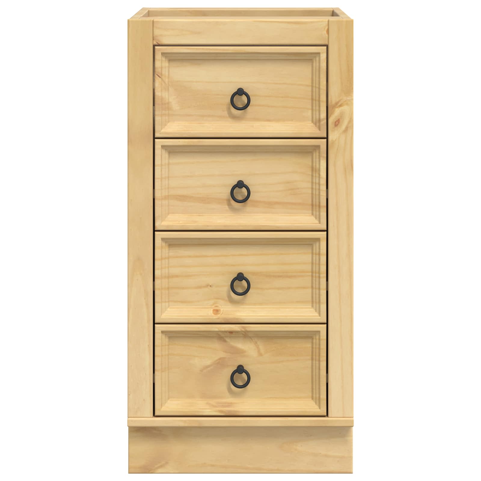 Kast met lade Honing 40 x 46 x 81,5 cm Massief grenenhout