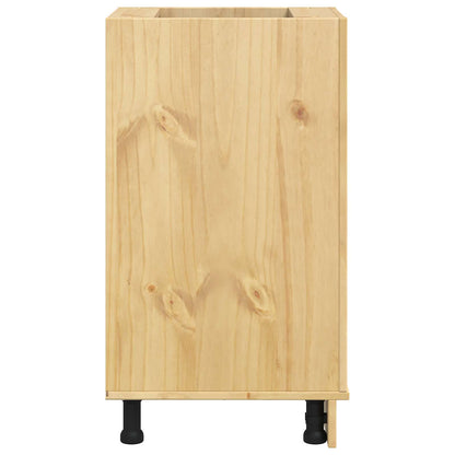 Kast met lade Honing 40 x 46 x 81,5 cm Massief grenenhout
