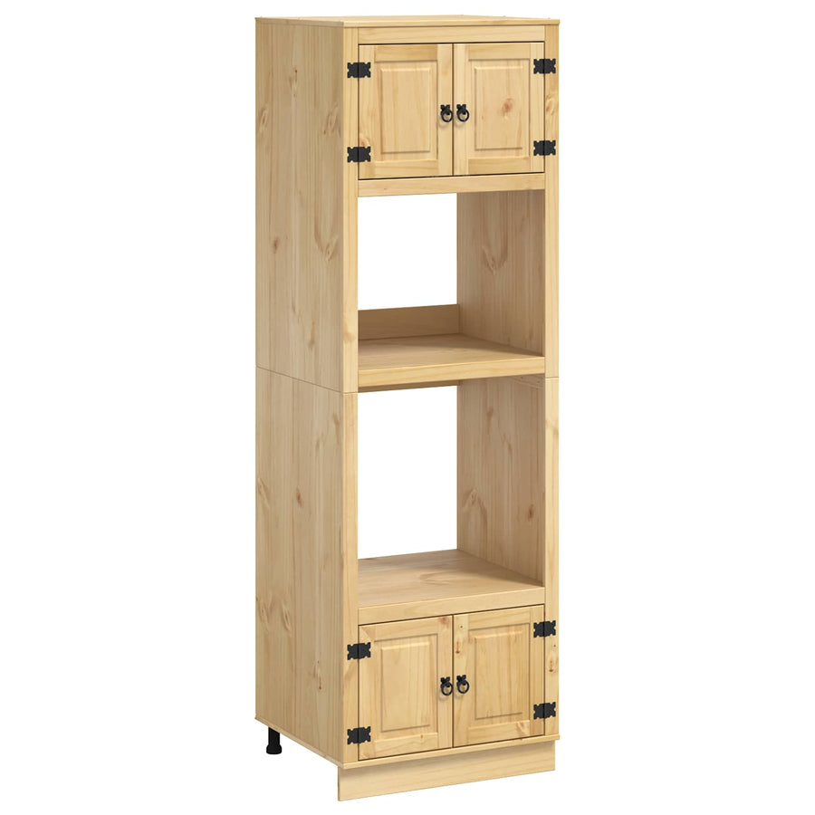 Kast Met Plank Honing 60 X 32 X 40 Cm Massief Grenenhout Wandkast met deuren