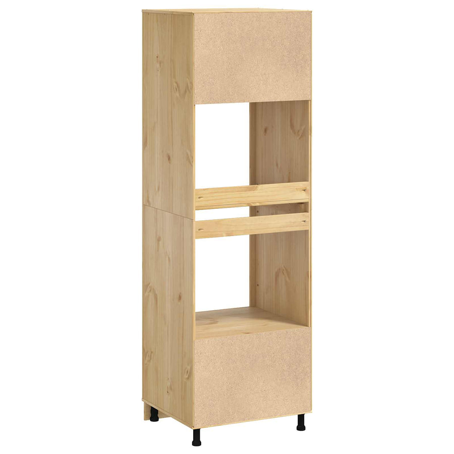 Kast Met Plank Honing 60 X 32 X 40 Cm Massief Grenenhout Wandkast met deuren