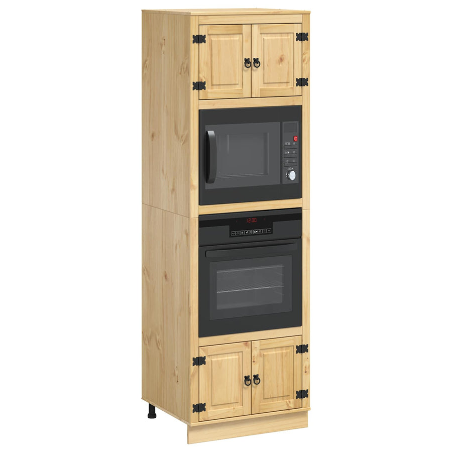 Kast Met Plank Honing 60 X 32 X 40 Cm Massief Grenenhout Wandkast met deuren
