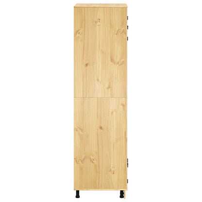 Kast Met Plank Honing 60 X 32 X 40 Cm Massief Grenenhout Wandkast met deuren