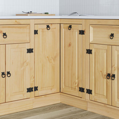 Kast met plank Honing 60 x 32 x 40 cm Massief grenenhout