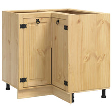 Kast met plank Honing 60 x 32 x 40 cm Massief grenenhout