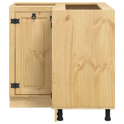 Kast met plank Honing 60 x 32 x 40 cm Massief grenenhout