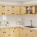 Wardrobe SKI Honey Brown 80 x 80 x 60 cm Solid pine wood