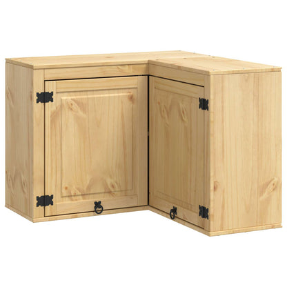 Kast met plank Honing 80 x 80 x 60 cm Massief grenenhout