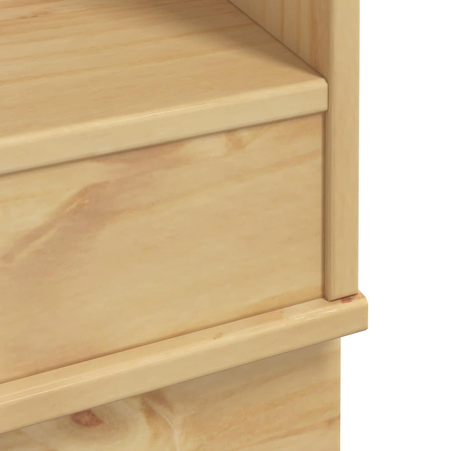 Kast met opslag Honing 60 x 46 x 81,5 cm Massief grenenhout