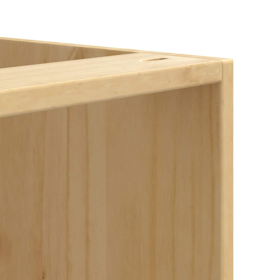 Kast met opslag Honing 60 x 46 x 81,5 cm Massief grenenhout