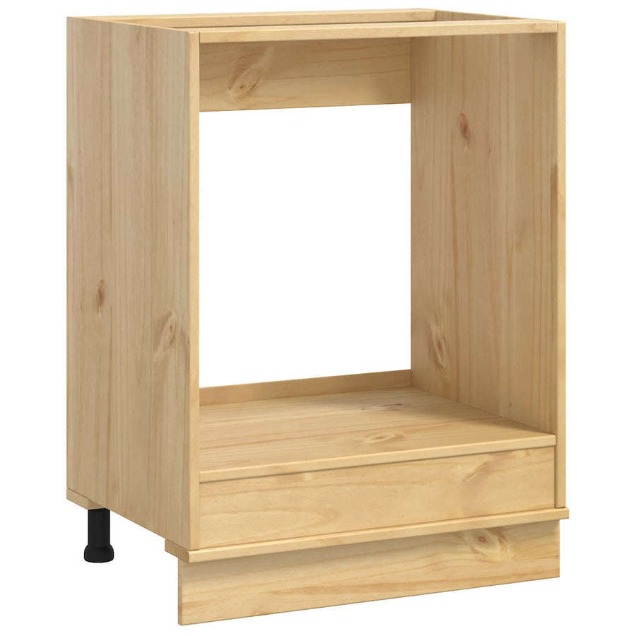 Kast met opslag Honing 60 x 46 x 81,5 cm Massief grenenhout