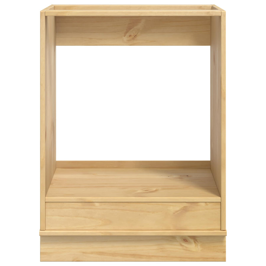 Kast met opslag Honing 60 x 46 x 81,5 cm Massief grenenhout