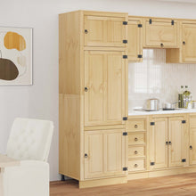 Kast met plank Honing 60 x 32 x 40 cm Massief grenenhout