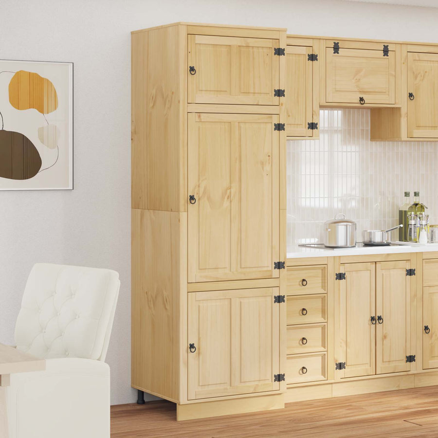 Kast met plank Honing 60 x 32 x 40 cm Massief grenenhout