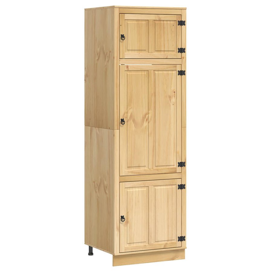 Kast met plank Honing 60 x 32 x 40 cm Massief grenenhout