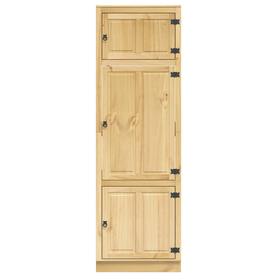 Kast met plank Honing 60 x 32 x 40 cm Massief grenenhout