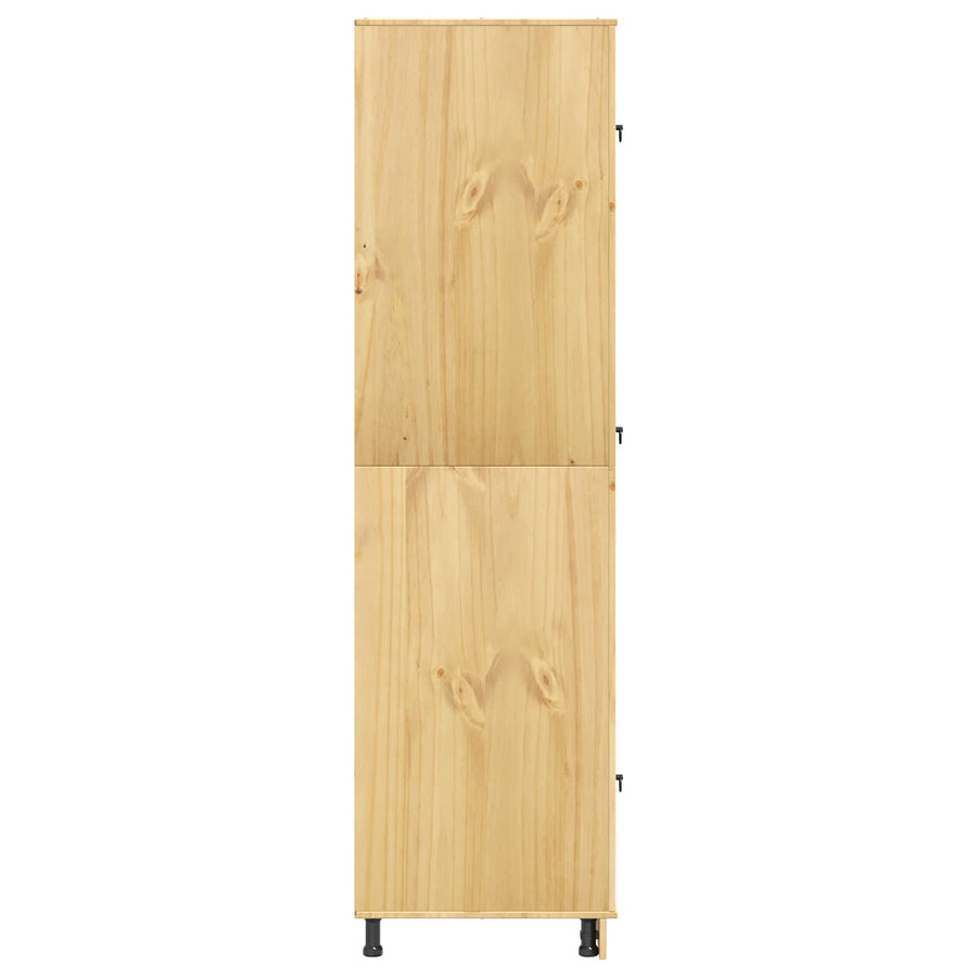 Kast met plank Honing 60 x 32 x 40 cm Massief grenenhout