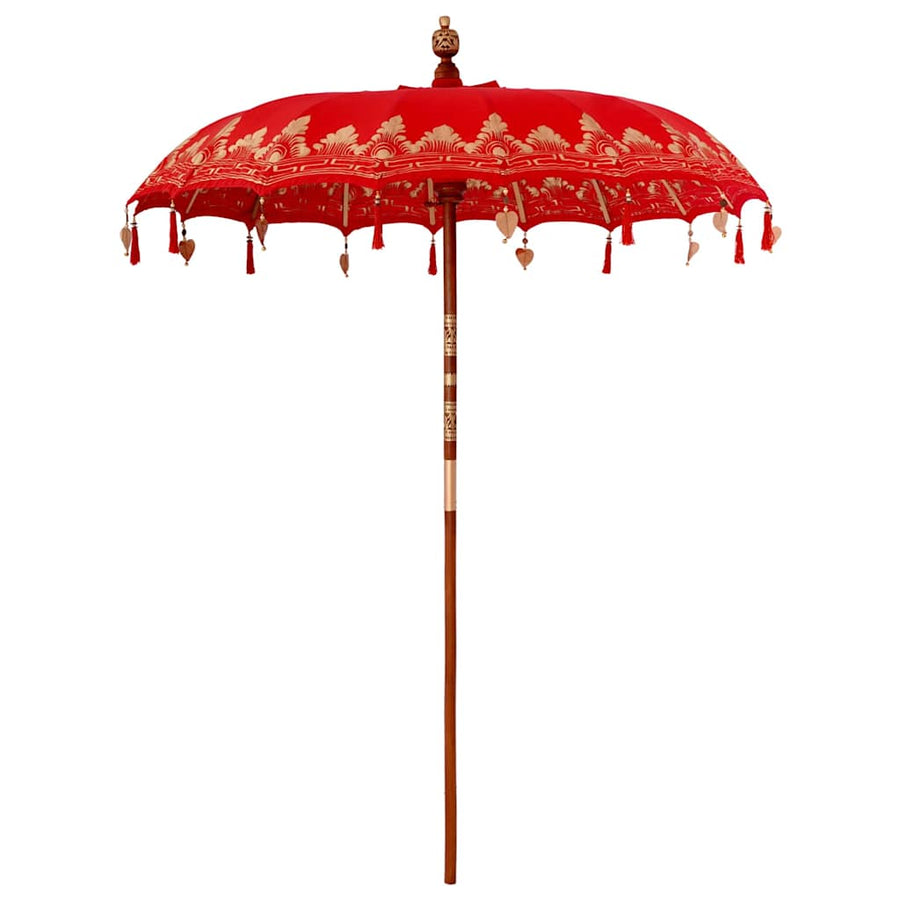 Balinese Parasol Rood 185 x 185 x 260 cm