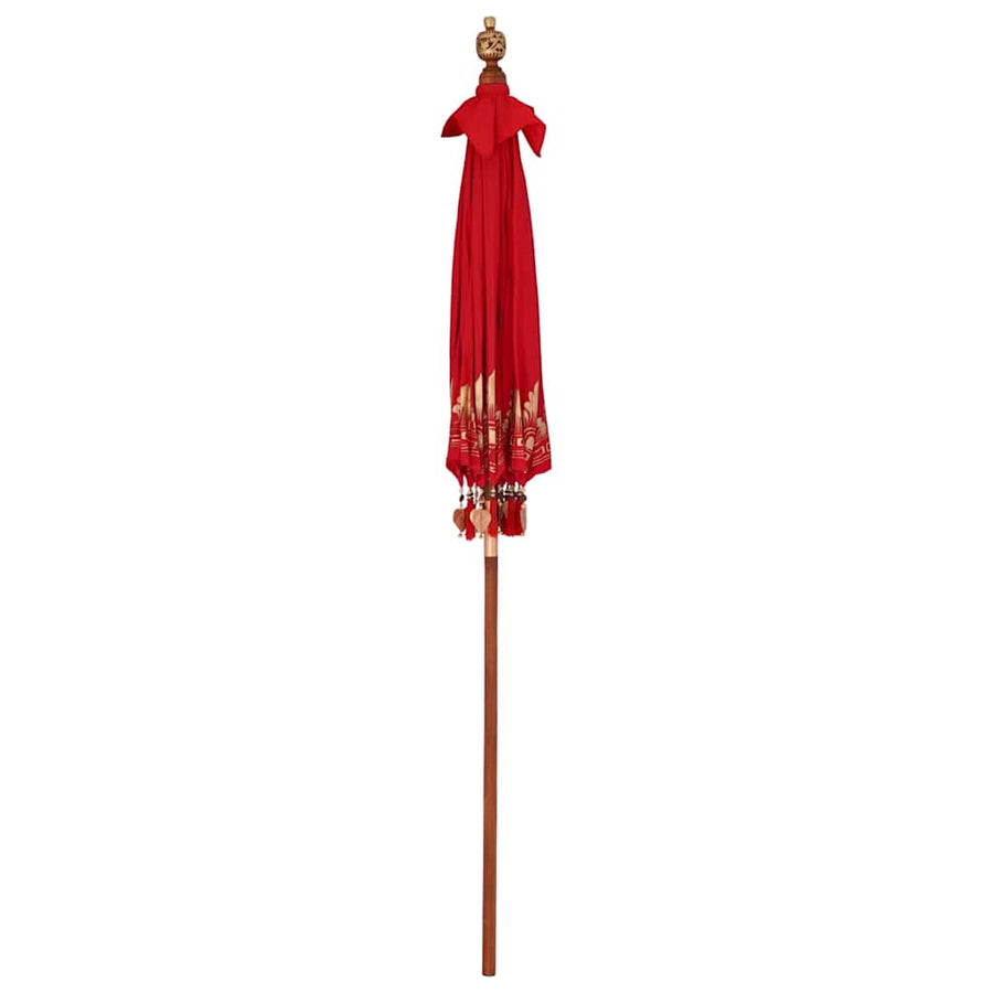 Balinese Parasol Rood 185 x 185 x 260 cm