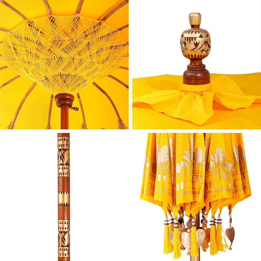 Balinese Parasol 185 X 185 X 260 Cm Ø 180-190 cm