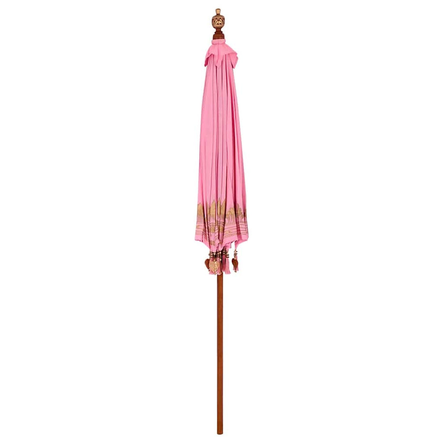 Balinese Parasol Roze 215 x 215 x 260 cm