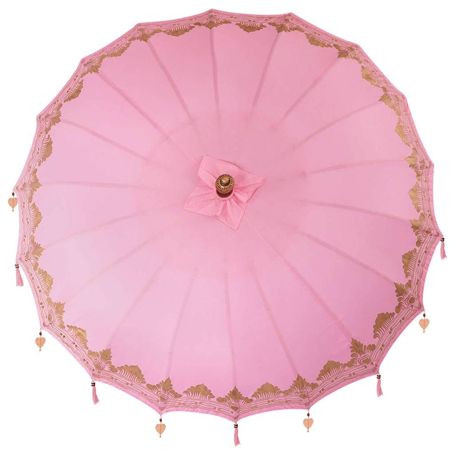 Balinese Parasol Roze 215 x 215 x 260 cm
