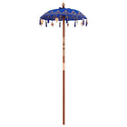 Balinese Parasol Blue 125 x 125 x 260 cm