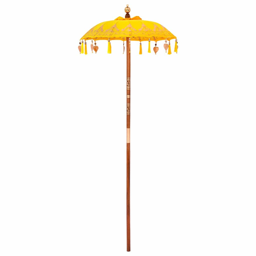 Balinese Parasol Geel 95 X 95 X 260 Cm
