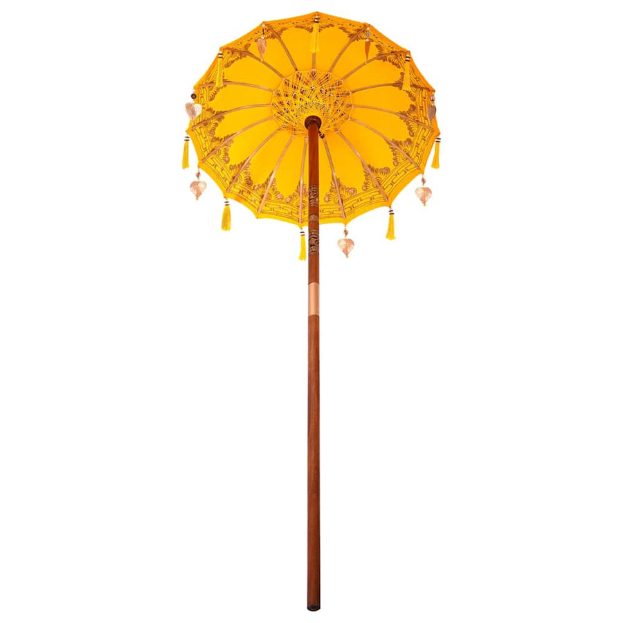 Balinese Parasol Geel 95 X 95 X 260 Cm