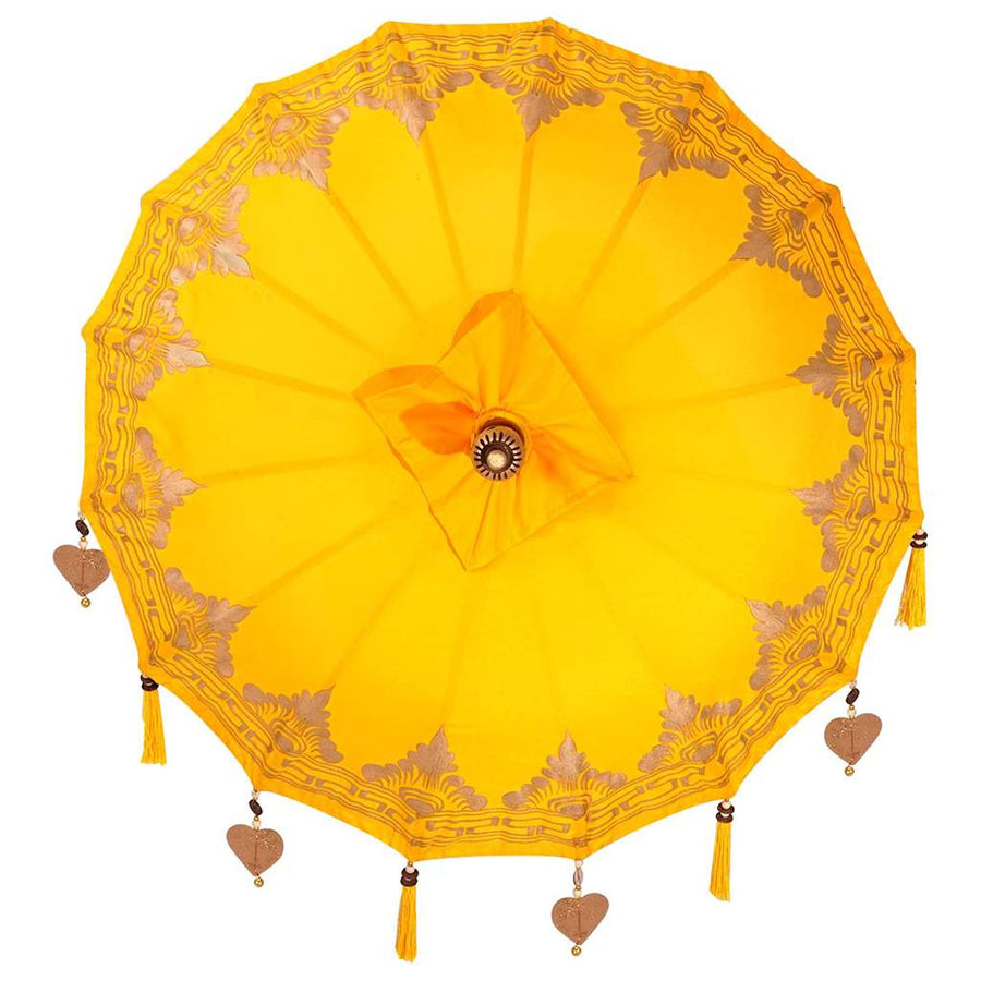 Balinese Parasol Geel 95 X 95 X 260 Cm